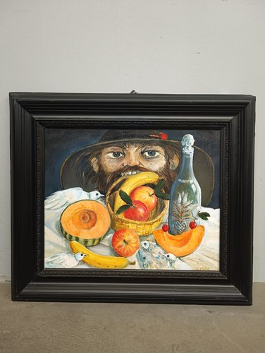 Olio cartone uomo - su, "uomo