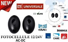COPPIA FOTOCELLULE FOTOCELLULA UNIVERSALE INFRAROSSI ESTERNO CANCELLO AUTOMATICO