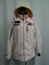 Cappotto giacca sci donna rosa
