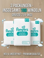 3x Pampers Premium Protection