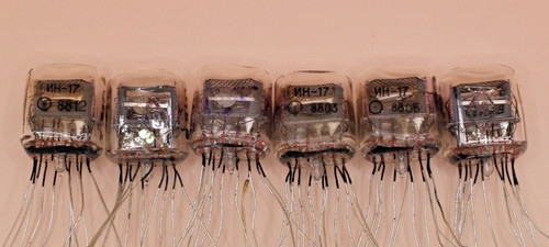 Tubi nixie ин 17 - 6, in-17