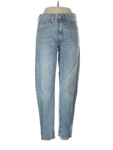 Bershka women blue jeans 31w - women,
