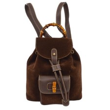 Zaino Gucci marrone pelle