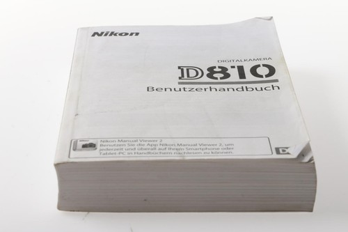 Nikon d810 manuale utente - d810,