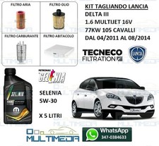KIT TAGLIANDO FILTRI E OLIO