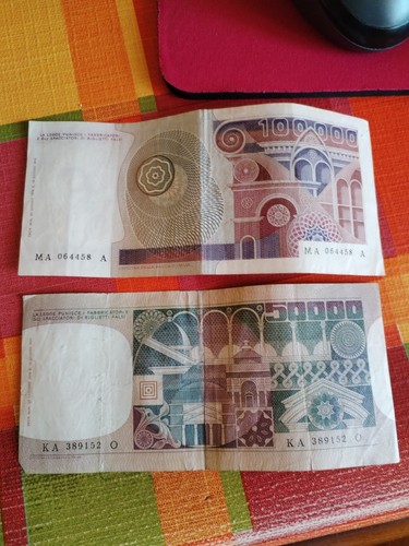 Banconote lire 000 e - banconote,