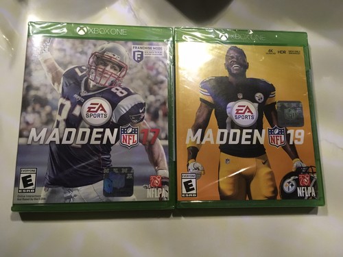 Lotto bundle madden nfl 17 - madden, 19