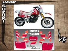 adesivi suzuki  dakar dr 650 decal stickers autocollant COMPATIBILI 