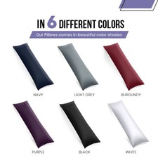 Cuscino Completo Corpo per Adulti Cuscino Lungo per Dormire 20x54 Inc Utopia Biancheria da Letto