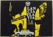 LANCIA FLAVIA 1.8 Foglietto