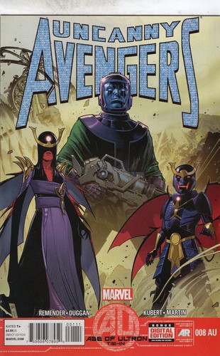 Marvel comics uncanny avengers - comics,
