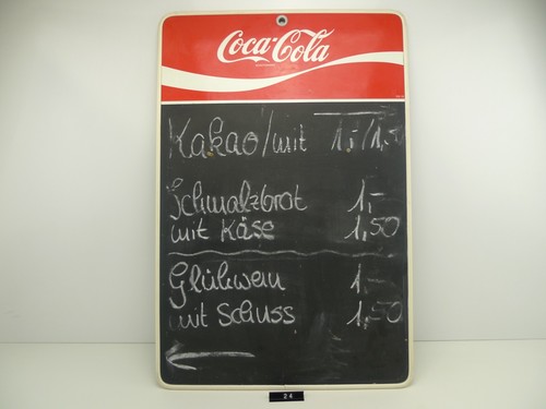 Lavagna gesso coca - gesso, coca-cola