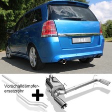 Fox Scarico Sportivo Impianto Racing Opel Zafira B OPC 2.0l Dx SX Ogni 1x90mm