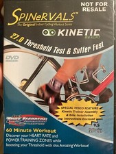 Spinervals  - Kinetic by Kurt - 27.0 Threshold Test & Suffer Fest (DVD) LIKE NEW