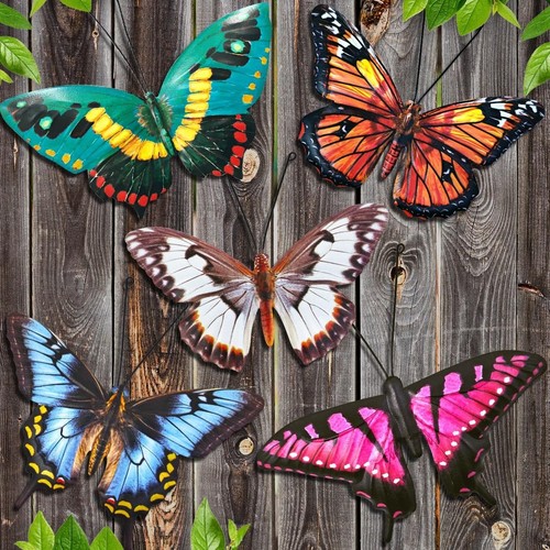 Metal butterfly wall decor - butterfly,