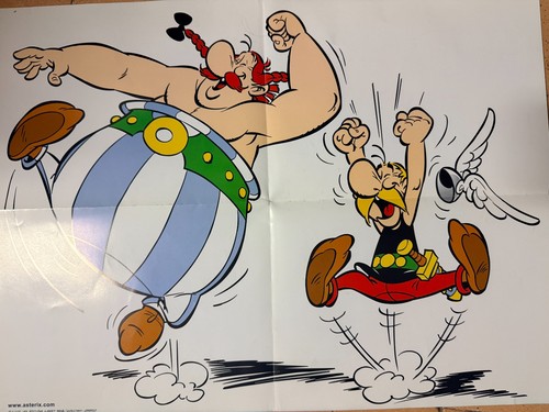 Asterix obelix poster 70x50 - asterix, &