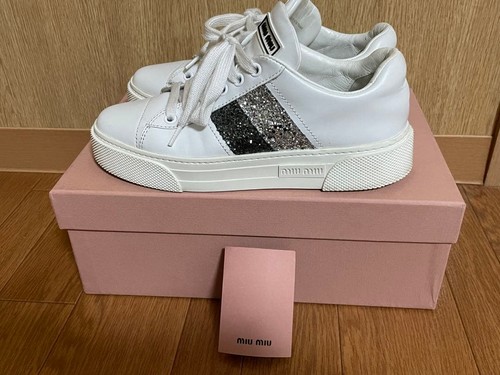 Miu sneakers pelle - in,