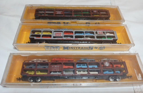 Autotrasportatori treno scala