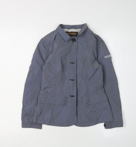 Giacca woolrich blu quadri - blu, a