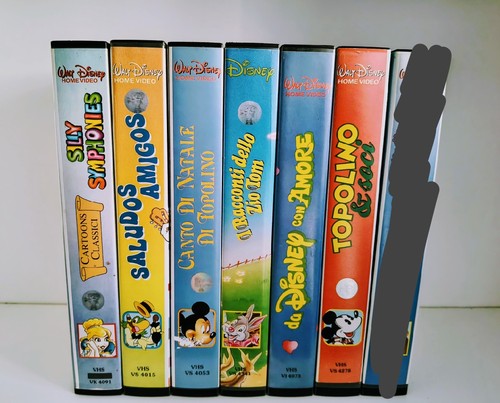 Walt disney lotto vhs - lotto, 6