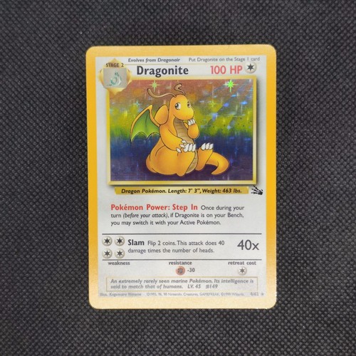Pokemon card dragonite 4 - pokemon,