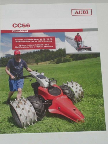 Brochure motofalciatrice aebi - brochure,