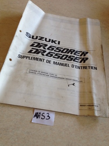 Suzuki dr650 dr650rer 650 - suzuki,