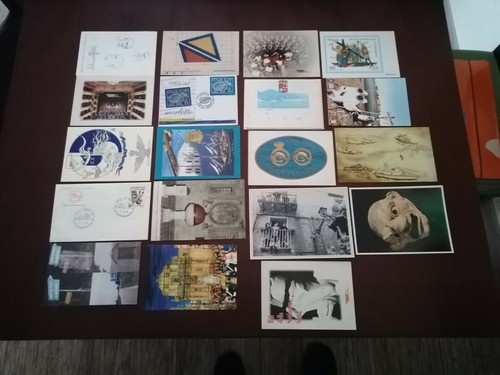 Cartoline postali con annullo - postali,