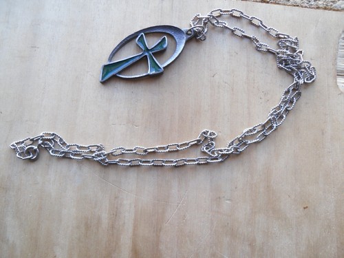 Collana con croce - , di