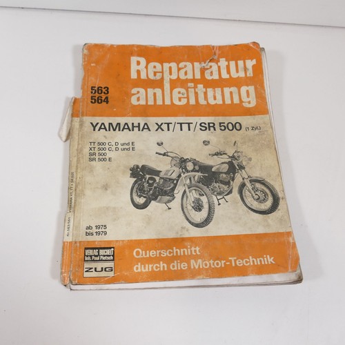 Yamaha 500 tt - tt, manuale