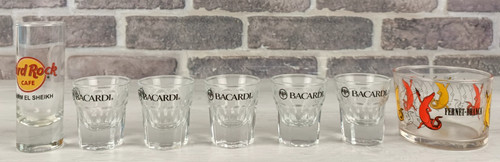 Lotto bicchieri rum - 7,