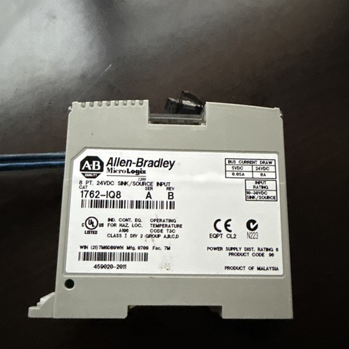 Allen bradley 1762 iq8 ser - allen,