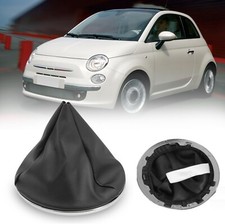 Cuffia Leva Cambio con Ghiera e Cornice Cromata FIAT 500 2007-2022 cod. 50295325