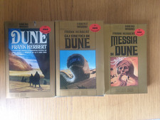 Herbert lotto 3 libri serie Dune Messia Eretici editrice Nord serie Oro buoni