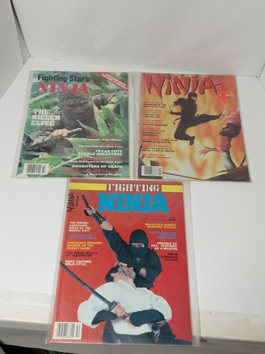Vintage ninja magazine - vintage, lot