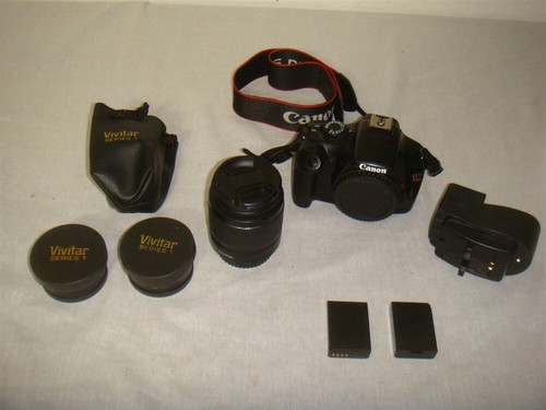 Kit fotocamera canon eos rebel - kit,