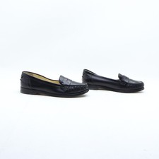 MAX MARA Mocassino Usate Numero EU 38 (Cod.CS1924) in Pelle Vintage Nero