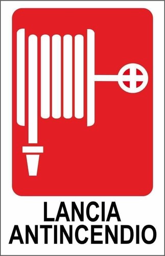 Cartello segnaletico lancia - segnaletico,