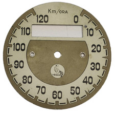 QUADRANTE CONTACHILOMETRI VEGLIA KM/H 120 DIAL ODOMETER SPEEDOMETER