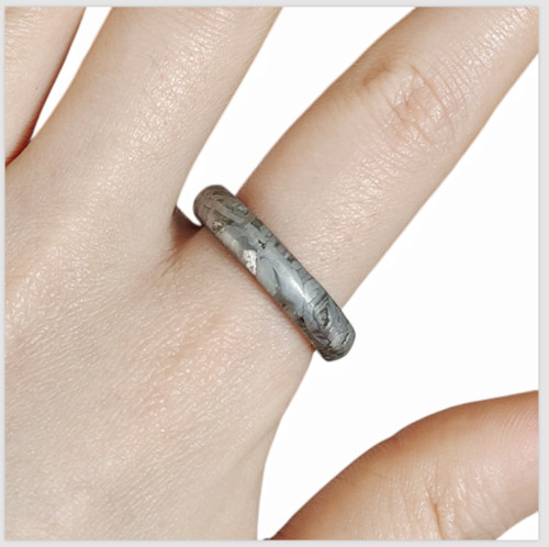 Anello meteorite muonionalusta - meteorite,