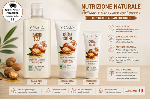 Omia argan routine corpo - argan,