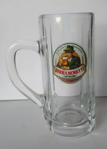 Bicchiere birra moretti - birra,