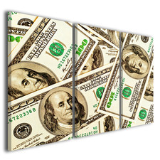 Quadri moderni The Milion Dollar moneta dollaro stampa su tela canvas