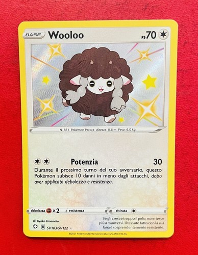 Lotto carte pokemon - pokemon, wooloo