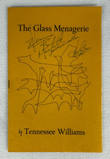 The Glass Menagerie by Tennessee Williams WCT Program Signed by Cast