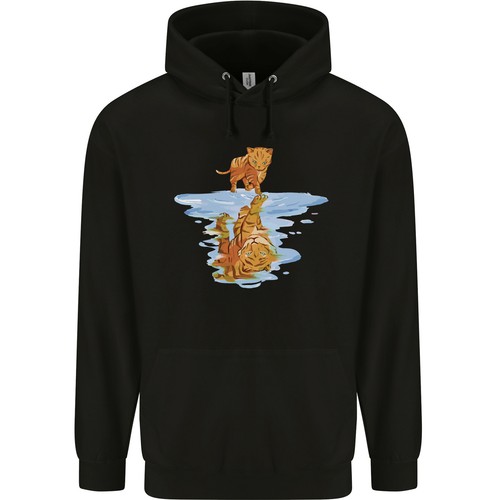 Felpa uomo con riflesso - con, di