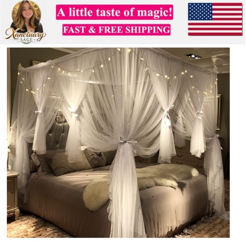 Tenda letto baldacchino - tenda,