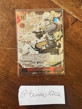 Digimon Card Game WarGreymon BT14-101 Alt Art Serial Number 177/300