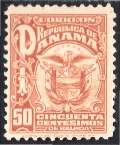 Panama 143 1924 - serie, antico