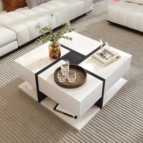 Table basse carrée - , 4